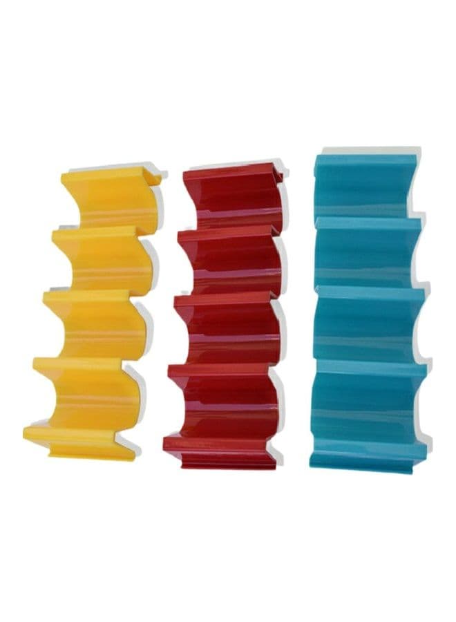 6-Piece Taco Holder Set Multicolour 18.3x3.3x5.5cm