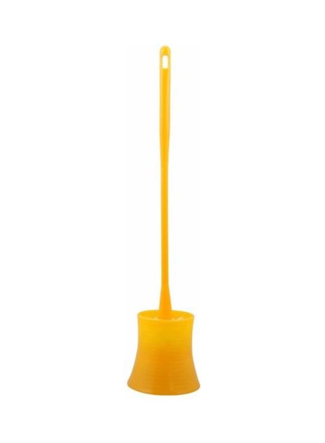 Toilet Brush With Holder Yellow 52x12x12cm