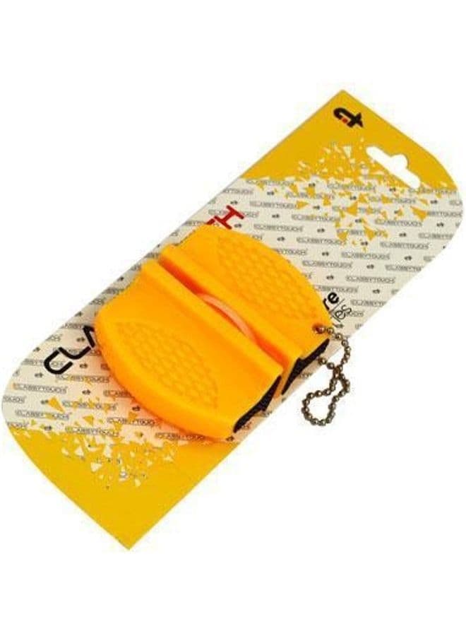 Manual Knife Sharpener Yellow 7.5x6cm