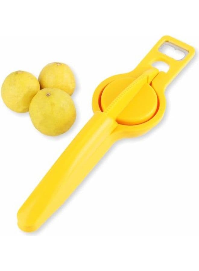 Unique Lemon Squeezer Yellow 24x3.5x7cm
