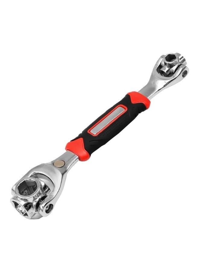 Multi-Function Universal Sleeve Magnetic Wrench Red/Black/Silver