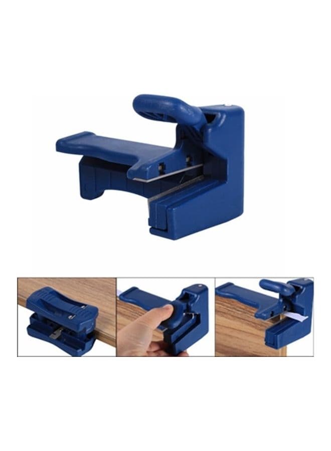 Straight Edge Trimmer Woodworking Manual Banding Machine Blue