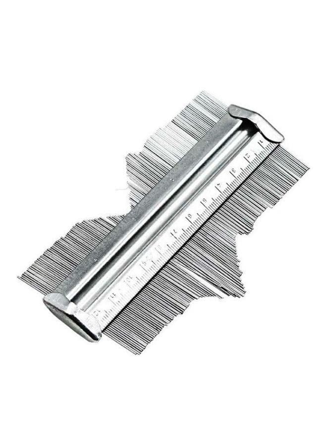 Woodworking Measuring Contour Gauge Silver