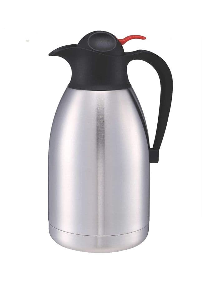Stainless Steel Double Walled Vacuum Carafe Silver/Black