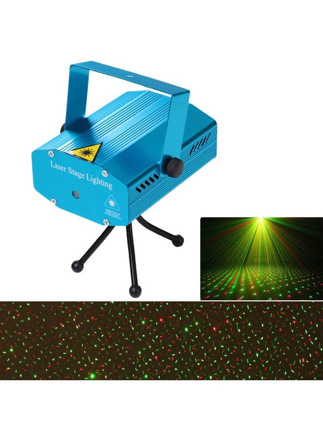 Mini LED Laser Projector Stage Lighting EU Plug Green/Red