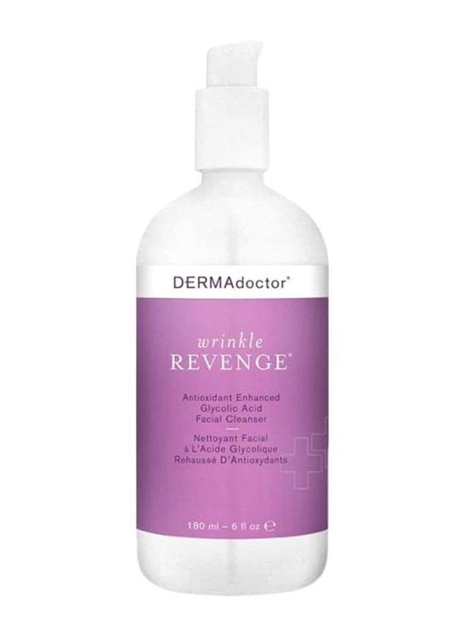 Wrinkle Revenge Antioxidant Enhanced Glycolic Acid Facial Cleanser 180ml