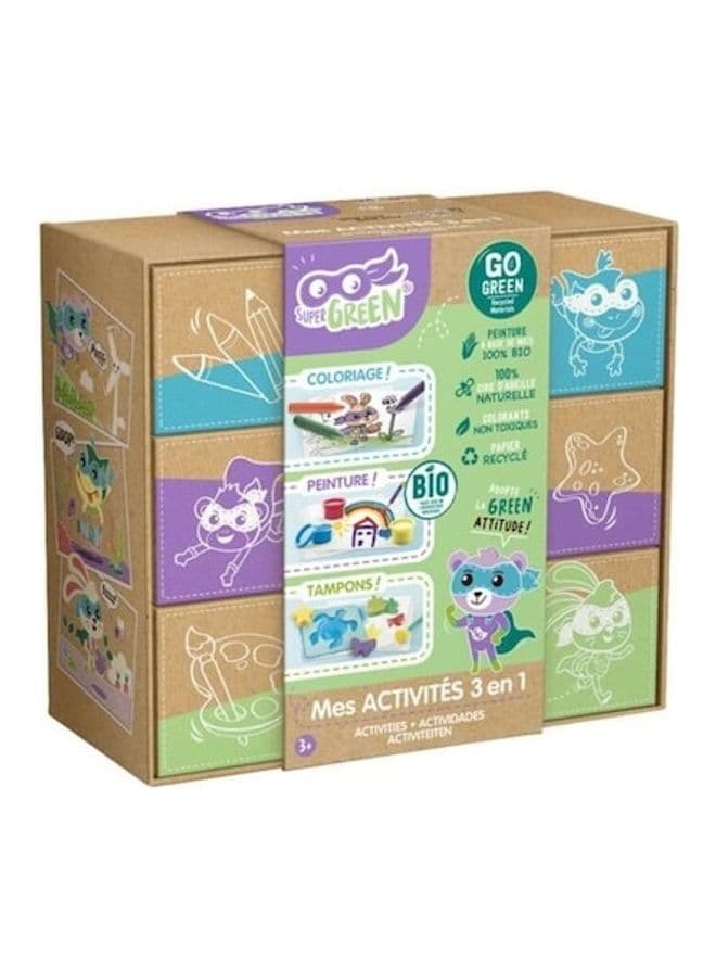 3 In 1 Activities 22.2 x 9 x 21cm