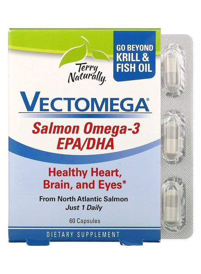 Vectomega, Salmon Omega-3 EPA/DHA - 60 Capsules