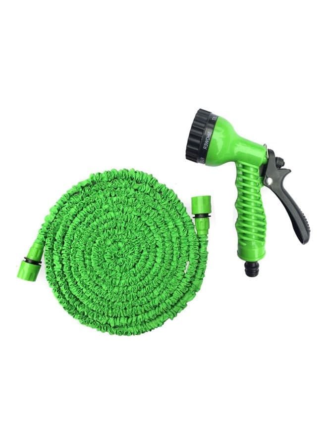 Expandable Hose High Pressure Telescopic Watering Pipe Green 27.00x9.50x24.00cm
