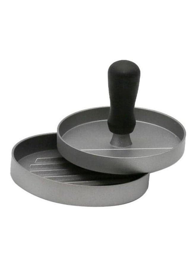 1 Set Round Shape Hamburger Press Aluminum Alloy Hamburger Meat Beef Chef Cutlets Grill Burger Press Meat Tools Kitchen Gadget Grey