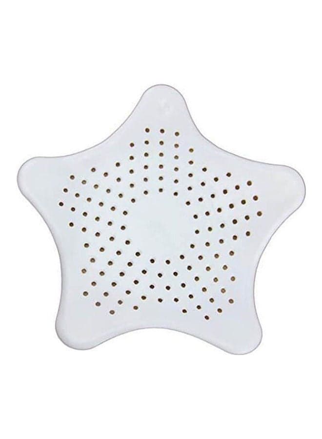 Kitchen Tub Drain Protector Star Shape Soft Silicone Household Sink Strainer Hair Catcher Shower Drain Cover Multicolour