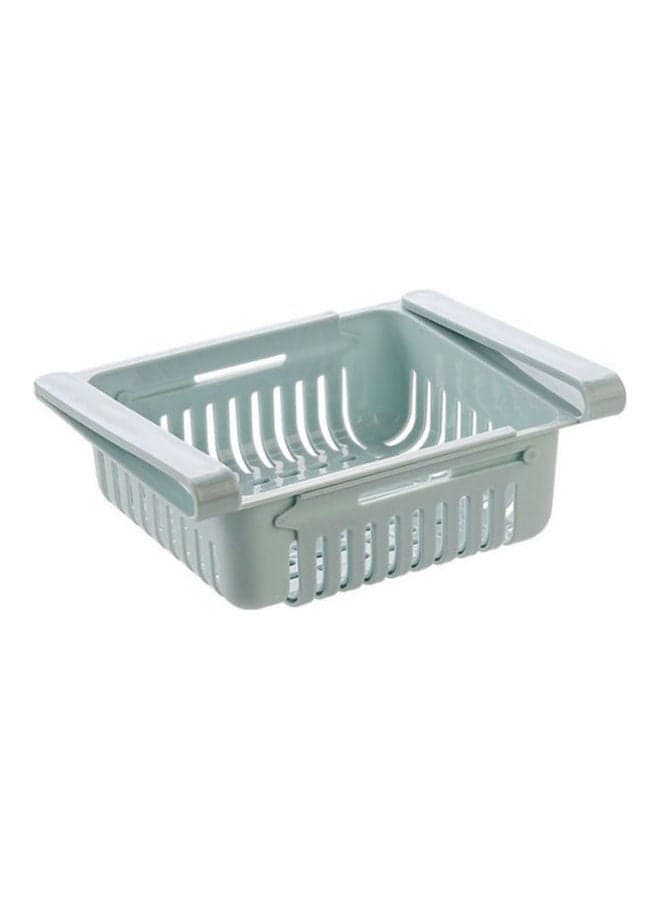 1 Pc Refrigerator Shelf Partition Drawer Kitchenware Refrigerator Storage Box Multicolour 20.5x7.5cm