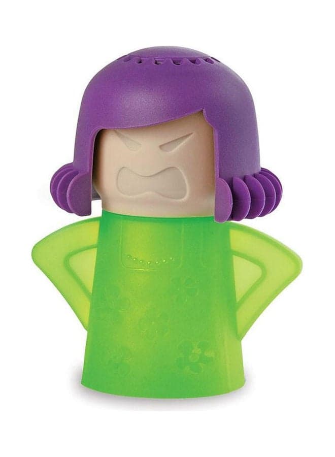 Microwave Cleaner Angry Mama Green