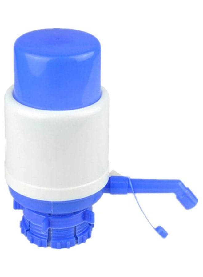 Water Hand Press Pump For Bottled Water Blue