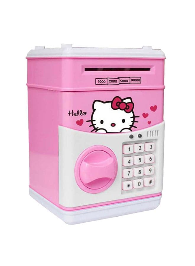 Electronic Premium Quality Durable Sturdy Unique Design Piggy Bank, Hello Kitty 30x18x10cm