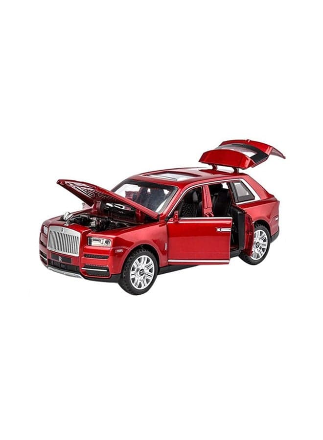 Rolls Royce Cullinan Alloy Pullback Car MX213 Red