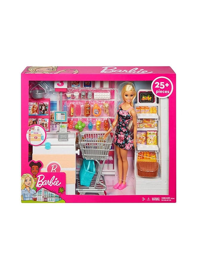 Super Market Playset 15.5inch 15.5cm