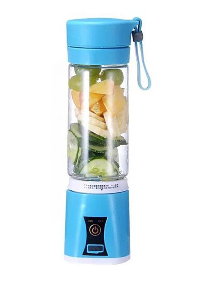 Father Usb Mini Electric Vegetable Fruit Juicer Handheld Smoothie Maker Blender Juice Cup Blue
