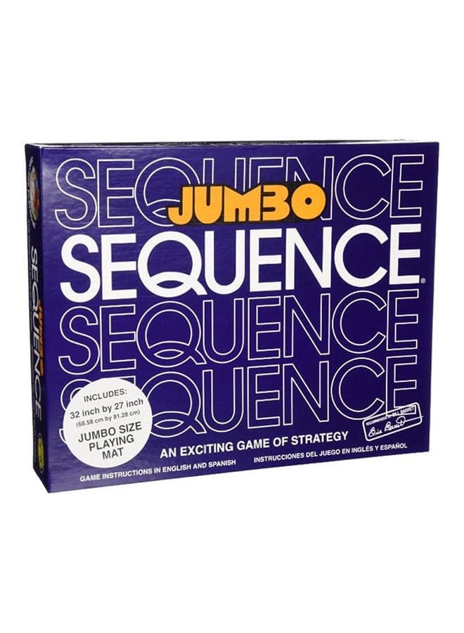 Jumbo Sequence Board Game