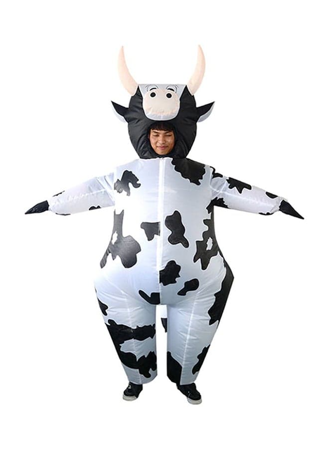 Inflatable Polyester Cow Cosplay Costume 200cm