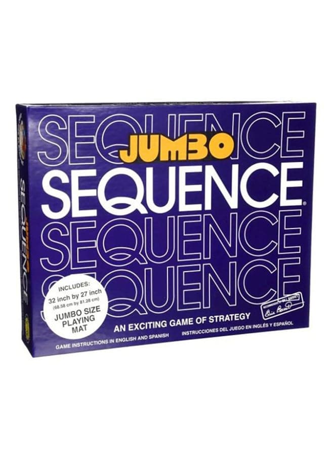 Jumbo Sequence Board With Card Game
