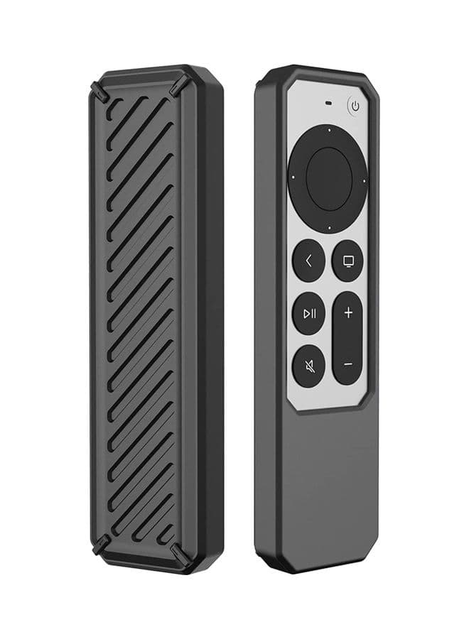 Silicone Protective Case For Apple TV Remote Black