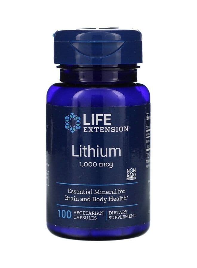 Lithium 1000mcg Capsules