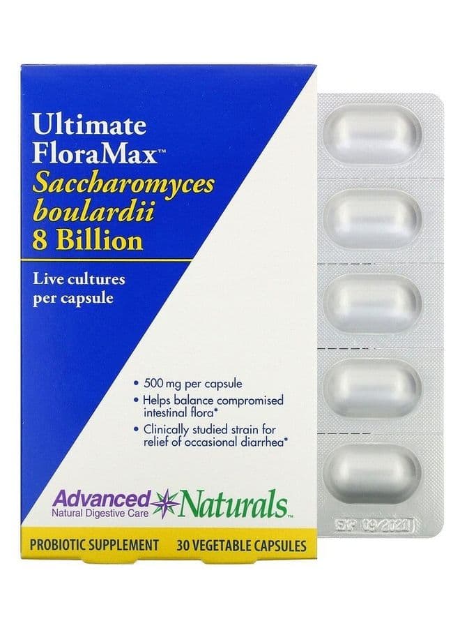 Ultimate FloraMax, Saccharomyces Boulardii Capsules