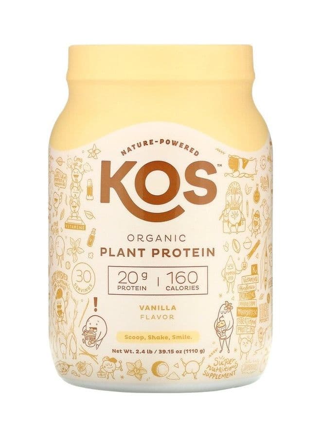 Organic Plant Protein, Vanilla