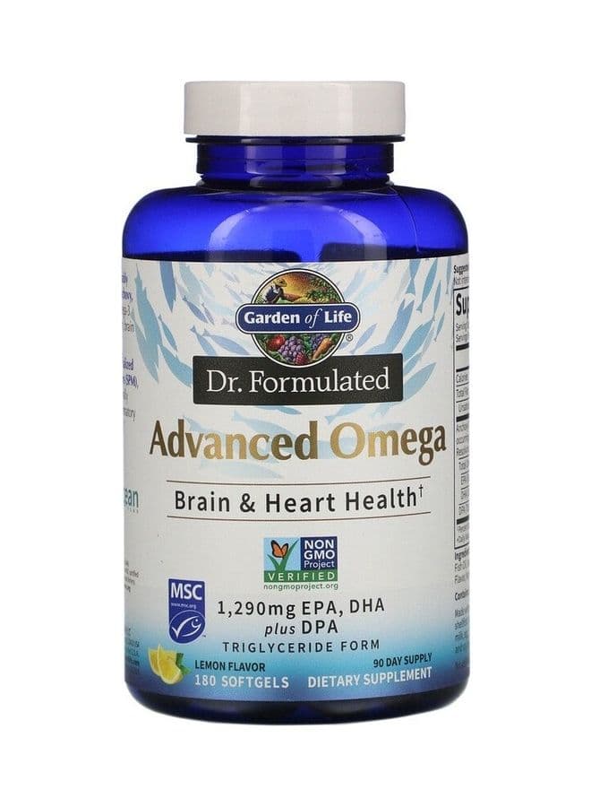 Dr. Formulated Advanced Omega Lemon Softgels