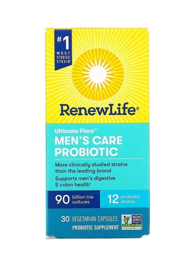 Ultimate Flora, Men's Care Probiotic Capsules