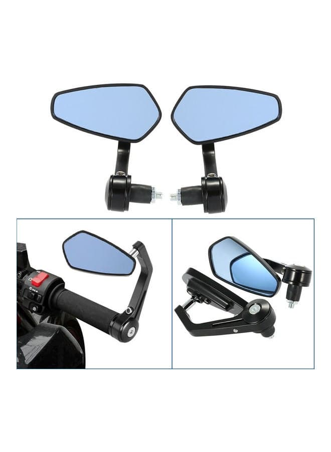 1-Pair Universal Motorcycle Rearview Side Mirror