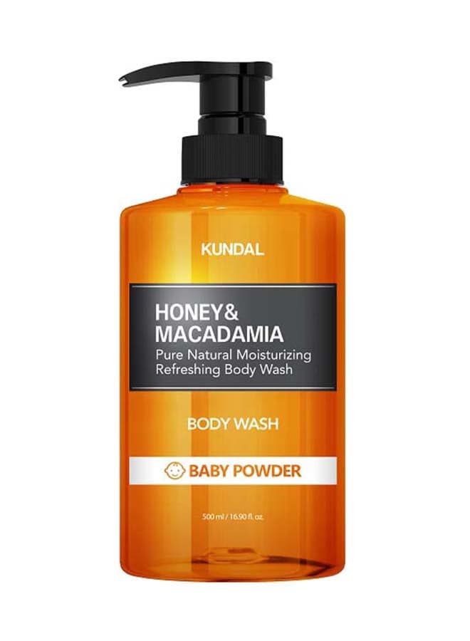 Honey And Macadamia Body Wash Baby Powder 500ml