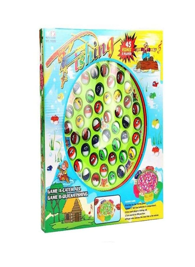 Electric Fishing Safe And Non-Toxic Fun To Play Game Toy For Kids Multicolour 7.62x5.08x2.54cm