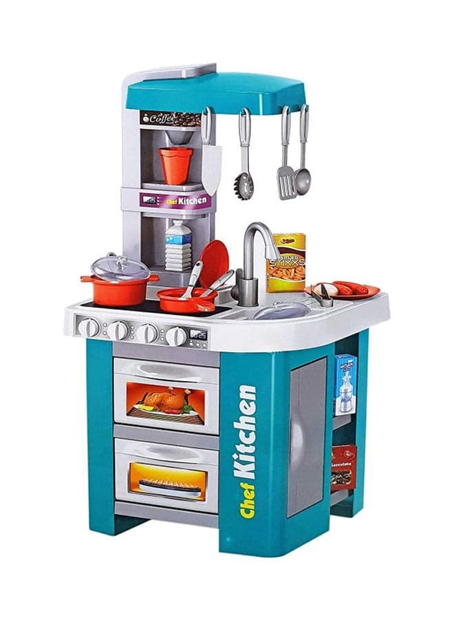 49-Piece Role Play Kitchen Set 34.5X33X72.5cm