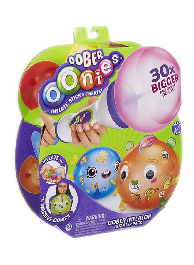 Inflate, Stick And Create Oober Inflator Starter Pack
