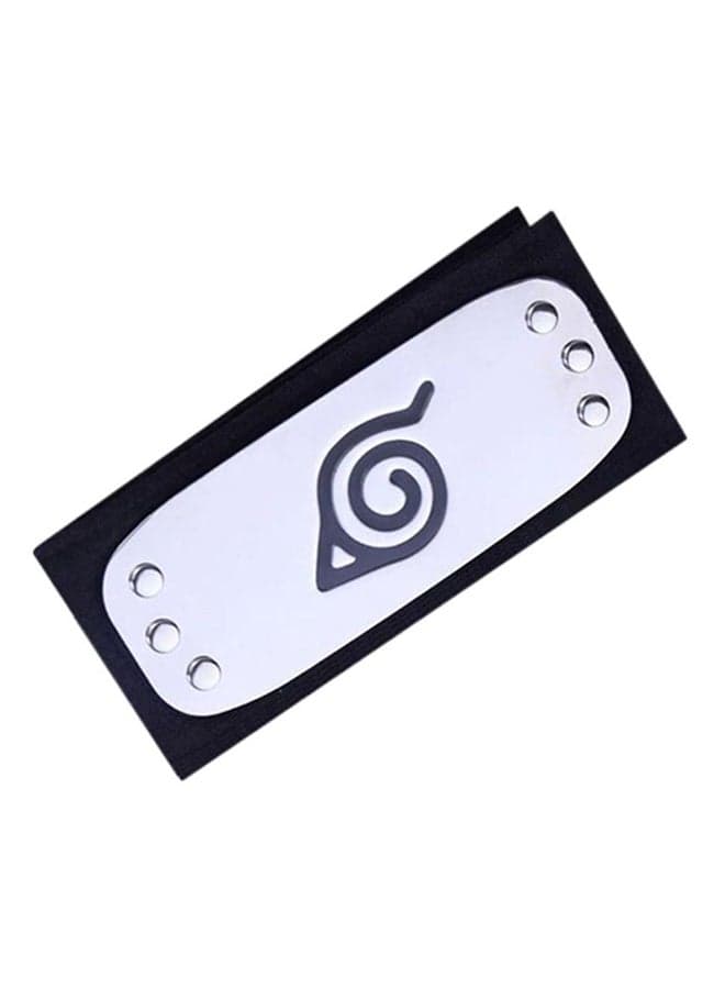 Anime Ninja Headband Wide Strap For Good Comfort In Black Color Premium Quality