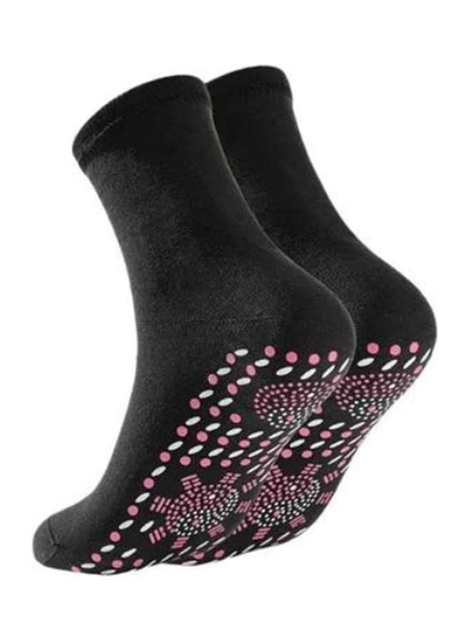 Tourmaline Self-Heating Magnetic Socks