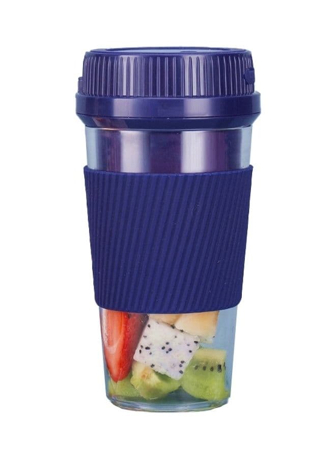 Handheld Rechargeable Electric Fruit Juicer Blue