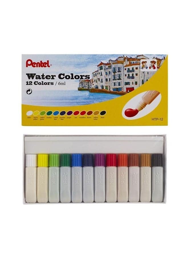 12-Piece Water Colour Multicolour