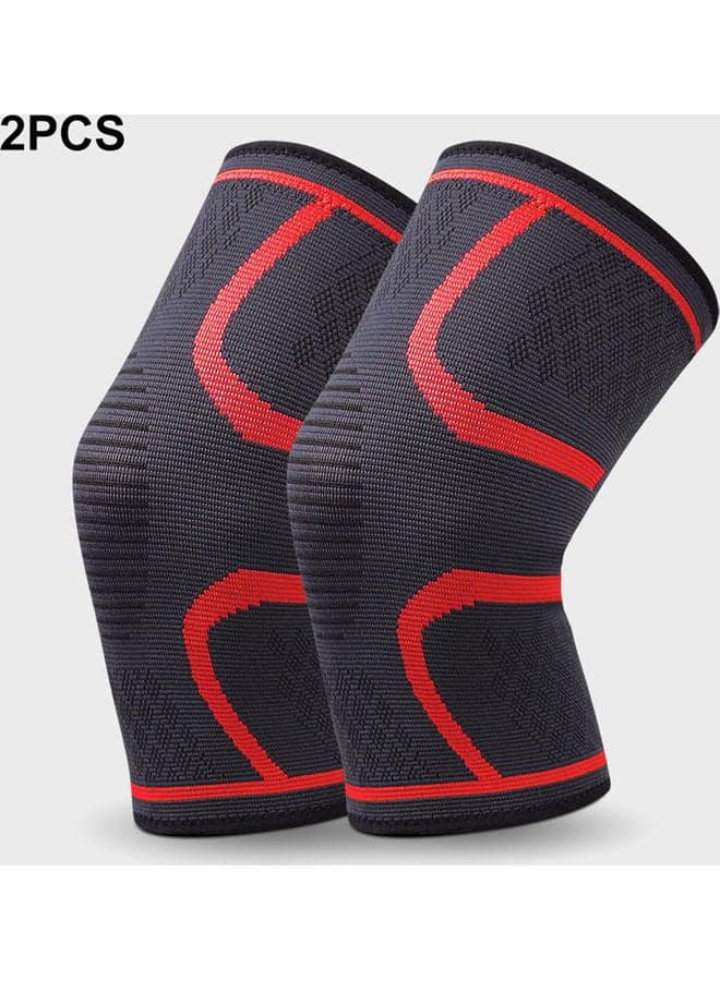 2-Piece Protective Sport Knee Pad Set XLcm