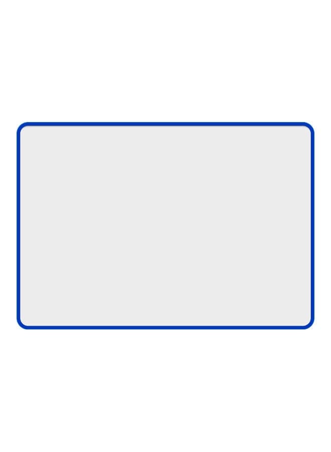 Portable Magnetic Double-Sided Handwritten Whiteboard White/Blue