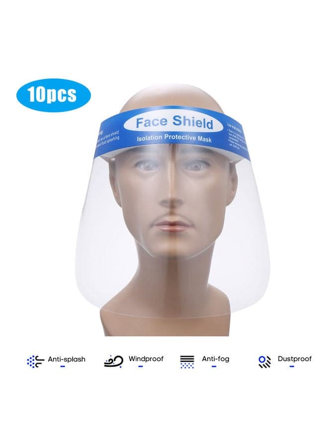 10-Piece Face Shields