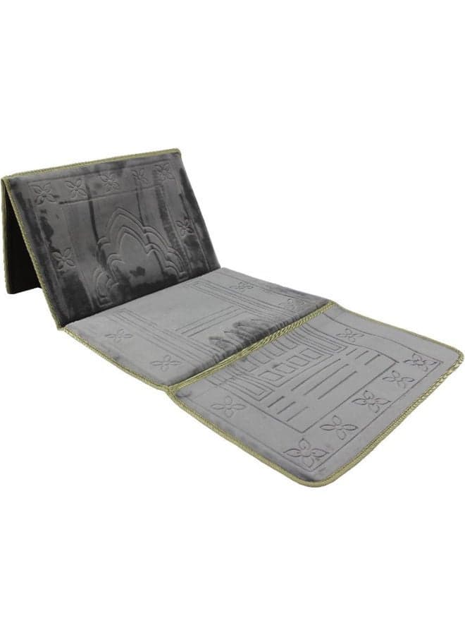 Foldable Prayer Mat Grey