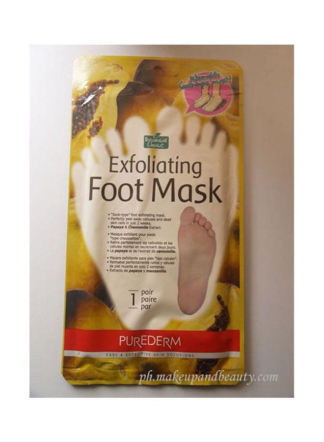 Botanical Choice Exfoliating Foot Mask Multicolour