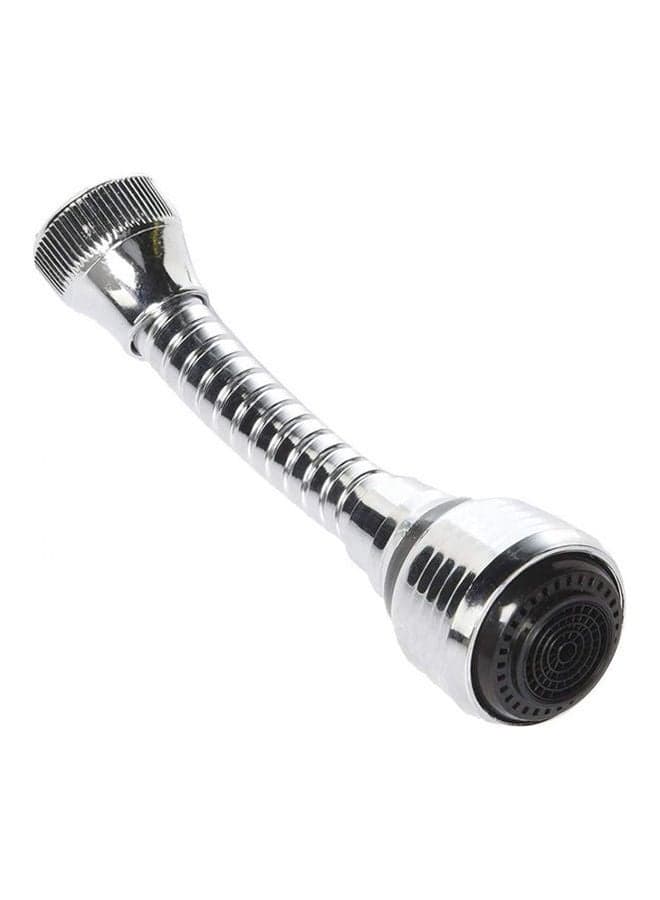 360 Instant Hands Free Faucet Swivel Spray Sink Hose Silver