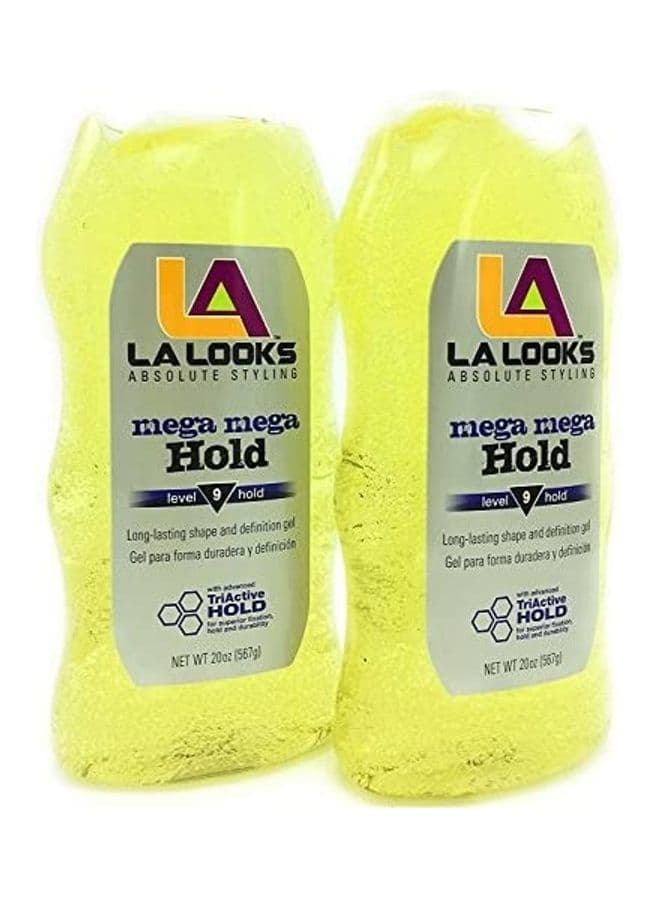 Pack Of 2 Mega Gel Level 9 Hold 567x2grams