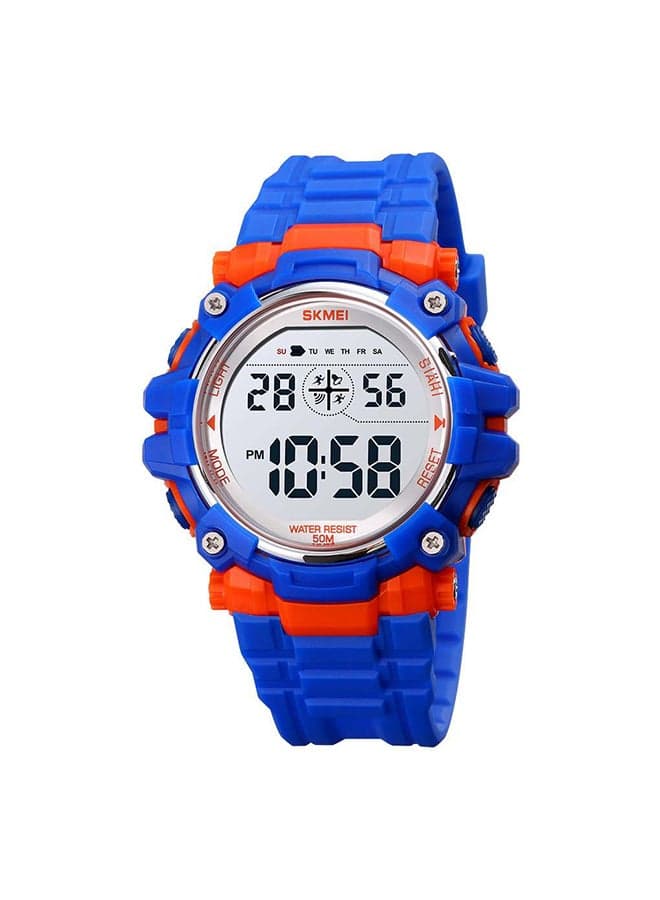 Kids' Luminous Electronic Calendar Clock 3Bar Waterproof Kids Digital Wrist Watch 1616