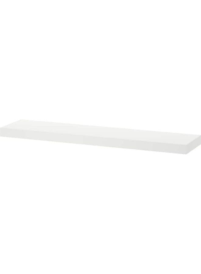 Lack Floating Shelf White 110x26x5cm