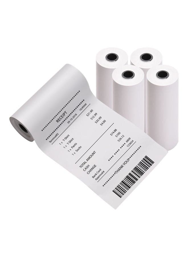 5-Piece Self Adhesive Direct Thermal Paper Set